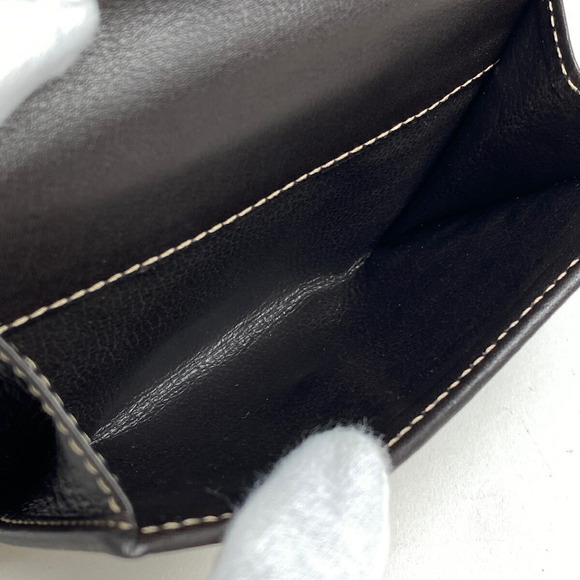 Gucci GG bifold wallet double snap heart motif canvas beige brown - Picture 5 of 7